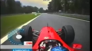F1 Monza 2001 - Rubens Barrichello Onboard