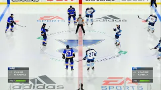 NHL 21 Gameplay St Louis Blues vs Winnipeg Jets