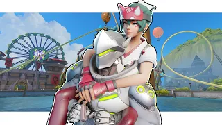 Genji X Kiriko -  The Childhood friends Voice acting in Overwatch 2!