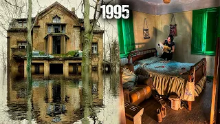 ABANDONED with the TAP OPENED 😳 MILLION LITERS LOST over YEARS - Strange Old Mansion