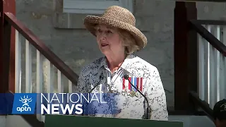 Manitoba Lieutenant Governor speaks about Sgt. Tommy Prince | APTN News