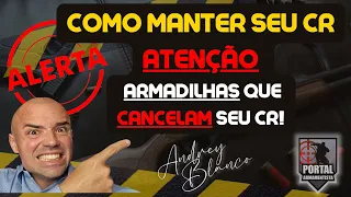 🔴ALERTA🔴COMO MANTER SEU CR - ARMADILHAS QUE PODEM FAZER SEU CR SER SUSPENSO/CANCELADO!!!