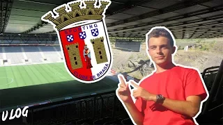 FIZ A VISITA GUIADA AO ESTÁDIO DO S.C. BRAGA - Vlog 17