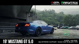 2019 Ford Mustang GT MK6 Facelift x Armytrix Valvetronic Exhaust x Foda Motorsports