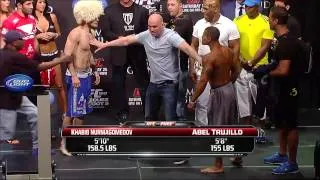 Scuffle Breaks Out At UFC 160 Weigh In