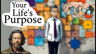 Alan Watts - Who Are You and What is Your Purpose in Life #life #philosophy #alanwatts #psychology