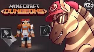 Minecraft Dungeons Reaction! - Minecraft Dungeons Gameplay Trailer