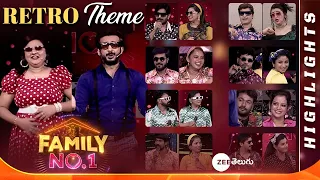 Family No.1 - Retro Theme Episode Highlights | Every Sun @ 11 AM | Zee Telugu