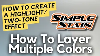 How To: Highlight & Layer Multiple Colors | Staining Concrete