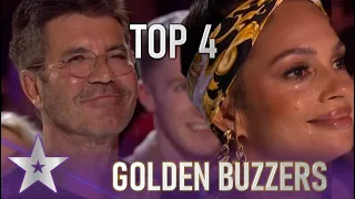 TOP 4 GOLDEN BUZZERS On Britain's Got Talent 2020!