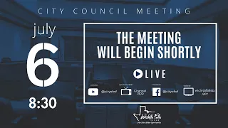 City Council Meeting 7.6.2021