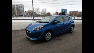 Купил TOYOTA AQUA HYBRID расход топлива по трассе