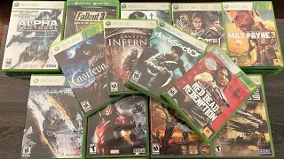 My Xbox 360 game collection 2024 175+ physical games.