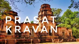Prasat Kravan Temple | Yellow Temple Of Angkor | Guarded by lions and Dvarapala