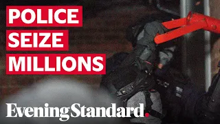 Police seize millions in cash in Britain’s biggest ever crime-busting operation