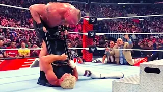 Brock Lesnar Brutally Destroyed Cody Rhodes on Raw After Mania 🔥