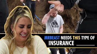 Insurance Broker Reacts To MrBeast Getting Buried Alive