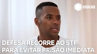 Defesa de Robinho recorre ao STF para evitar prisão imediata