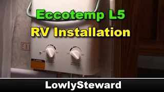 Eccotemp L5 Tankless Water Heater - RV Installation