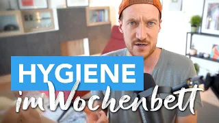 Hygiene für den Genitalbereich im Wochenbett l Tampon oder Binde, Wanne oder Dusche I Geburt I