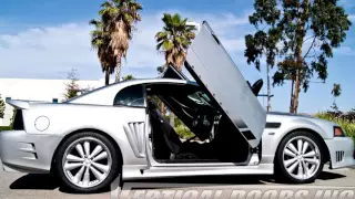 Ford Mustang 1999 2004 lambo doors by Vertical Doors Inc