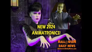 Halloween 2024 Animatronics Huge Updates from Home Depot, Lowe's, Spirit - Wednesday! Frankenstein!