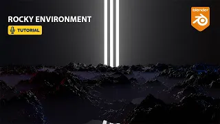 Blender - Easy Epic Rocky Landscape Environment in Blender (Blender beginners tutorial)