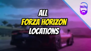 All Forza Horizon Locations (2012 - 2021) #ForzaHorizon #FH
