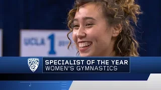 UCLA's Katelyn Ohashi wins 2018 Pac-12 Women's Gymnastics Specialist of the Year honors