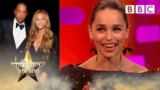 Emilia Clarke met Beyoncé and burst into tears | The Graham Norton Show - BBC