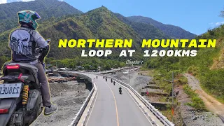 1200 KM Northern Mountain loop at Motorcycle | Chapter 1 | Aerox v2 EN SUB