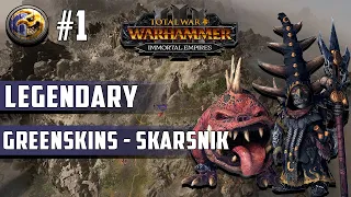 Legendary Greenskins - Immortal Empires Campaign - Total War: Warhammer 3  Episode 1