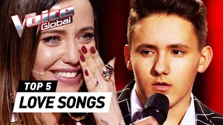 VALENTINE'S DAY special: BEST LOVE SONGS in The Blind Auditions of The Voice Kids