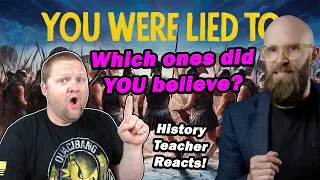 50 Greatest Historical Events That Never Happened | Sideprojects | History Teacher Reacts