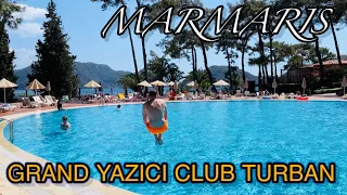 Grand Yazici Club Turban Thermal. Marmaris, Turkey. 🇹🇷 Best Hotel Tour, [4K] Drone View, #travel