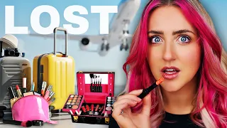 Doing my Makeup with Stranger's LOST LUGGAGE