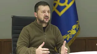 Russians "don't stand a chance" Zelenskyy tells Ukrainian people