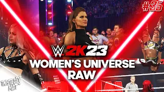 WWE 2K23: Women's Universe Mode - #36 | RAW