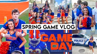 GAMEDAY VLOG | Orange and Blue game at the University of Florida