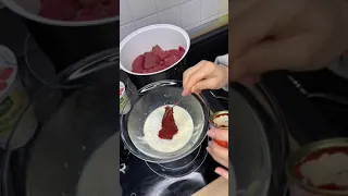 Как называется блюдо не знаю,для меня оно сильно мясное 😁,а вот сын и муж любят