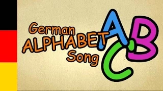 ABC Song german - Learn german for kids - German Alphabet Song - German alphabet