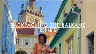 BACKPACKING THE BALKANS - ROMANIA - Bucharest, Brasov, Bran, Sibiu, Sighisoara, and Cluj-Nopoca