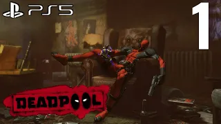 DEADPOOL PS5 Gameplay Walkthrough Part 1 FULL GAME [1080p 60FPS] - No Commentary