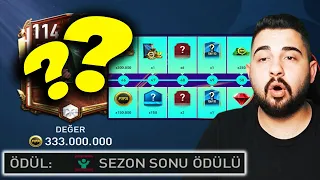 114 GEN 333 MİLYON $ DEĞERİNDE YENİ TRANSFER YAPTIM! SEZON SONU ÖDÜLLERİNİ ALDIM! Fifa Mobile