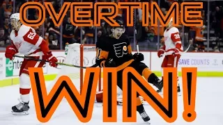 Travis Konecny Overtime Winner vs. Detroit Red Wings 2/16/19