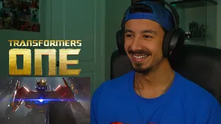 TRANSFORMERS ONE TRAILER REACTION!