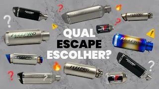 QUAL ESCAPE ESCOLHER PRA MINHA MOTO?