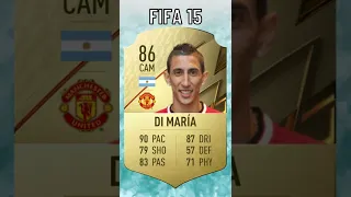 Ángel Di María FIFA Evolution 🇦🇷 FIFA 08 - FIFA 23 #shorts #fifa22