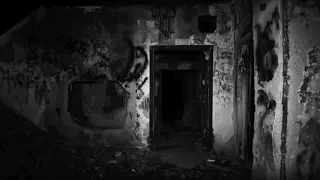 Hush, Hush, Hush (Here Comes the Boogeyman) playing in abandoned building