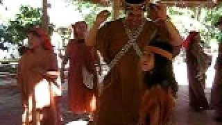 Dancing with the Ashaninkas, Tribe Pampamichi, La Merced, Peru.